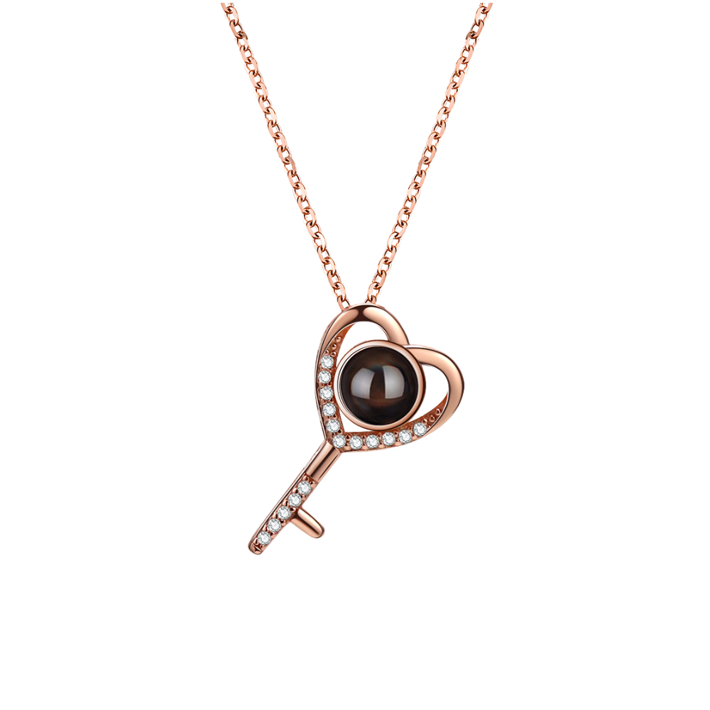 Infinite Heartkey Necklace